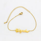 Personalized Custom Name Bracelet Charms Handmade Women Jewelry