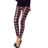 New Print Flower Leggings Plus Size Fashion Women  Aptitud Trousers