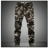 Mens Pencil Harem Pants Camouflage Military Pants Loose Cargo Trousers