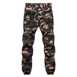Mens Pencil Harem Pants Camouflage Military Pants Loose Cargo Trousers
