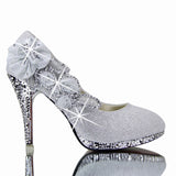 Colorful Wedding Shoes Women Pumps Sexy Ladies Super High Heels