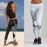 New Fitness leggings Women Mesh Breathable High Up Elastic Slim Pants