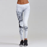 New Fitness leggings Women Mesh Breathable High Up Elastic Slim Pants