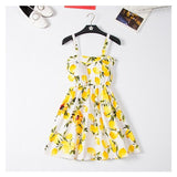 Marwin Off shoulder ruffle Dot summer Dress women white strap chiffon