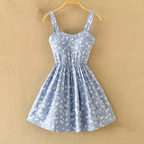 Marwin Off shoulder ruffle Dot summer Dress women white strap chiffon