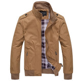 Mens Jackets Spring Autumn Casual Coats Solid Color Mens Sportswear