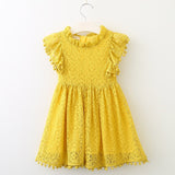 Bear Leader Girls Dress 2019 New Summer Brand Girls Clothes Lace And Ball Design Baby Girls Dress Party Dress For 3-7 Years