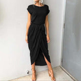 Plus Size Party Dresses Women Summer Long Maxi Female Beach Dresses