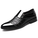 Luxury Business Oxford Leather Breathable Rubber Formal Shoes