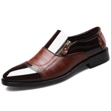 Luxury Business Oxford Leather Breathable Rubber Formal Shoes
