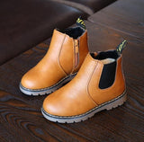 2020 New Autumn Children Shoes PU Boys Rubber Boots Fashion Sneakers