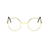 HAPTRON Retro Black Blue Round Kids goggles oculos UV400 Small face