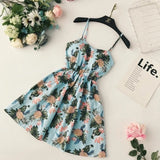 Marwin Off shoulder ruffle Dot summer Dress women white strap chiffon