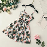 Marwin Off shoulder ruffle Dot summer Dress women white strap chiffon