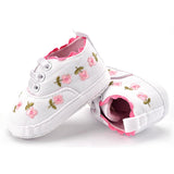 Baby Girl Shoes White Lace Prewalker Walking Toddler Kids Shoes
