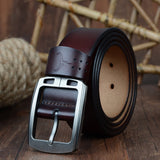 COWATHER cowhide genuine leather belts for men brand Strap