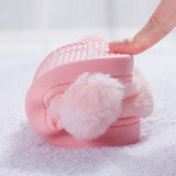 Bodensee Kids Cotton Home Slippers Cute Cartoon Bedroom Indoor Shoes
