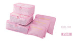 High quality 6pcs/set luggage Travel organizer bag large for unisex