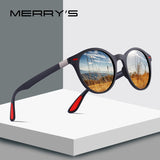Men Women Classic Retro Rivet Polarized Sunglasses Legs Lighter Design