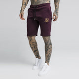 New Summer Sik Silk men short gyms slim fit Bodybuilding Joggers