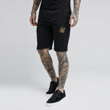 New Summer Sik Silk men short gyms slim fit Bodybuilding Joggers