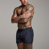 Mens Shorts Gyms Fitness Bodybuilding Casual Joggers Sporting Short