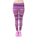 Brands Women Fashion Legging Aztec  Leggings Woman Pants