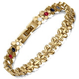 Magnetic Bracelet Women Jewelry High Power Therapy Germanium Bracelet