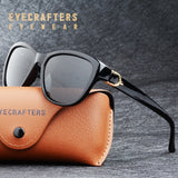 Luxury Brand Design Cat Eye Polarized Sunglasses Women's Lady