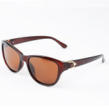 Luxury Brand Design Cat Eye Polarized Sunglasses Women's Lady