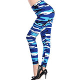 New Print Flower Leggings Plus Size Fashion Women  Aptitud Trousers