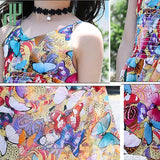 Kids summer beach dress flower Wedding Party princess dress