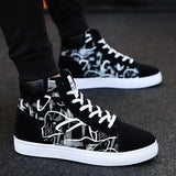 High Top Sneakers Men Vulcanized Shoes Platform Sneakers Quality