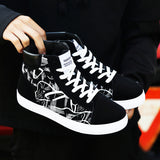 High Top Sneakers Men Vulcanized Shoes Platform Sneakers Quality