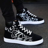 High Top Sneakers Men Vulcanized Shoes Platform Sneakers Quality
