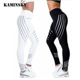Woman Fitness Leggings Light High Elastic Shine  Slim Fit Women