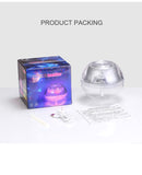 USB Crystal Night Lamp Projector 500ml Air Humidifier Aroma Diffuser