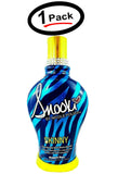 (1 Pack) Supre SNOOKI Skinny Ultra Dark BLACK Bronzer Tanning Lotion 12 Oz.