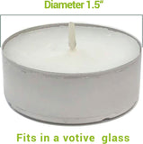 Unscented White Tealight