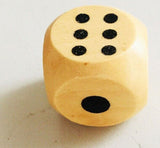 Wooden D6 Dice Game Set