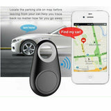 Anti-Lost Theft Device Alarm Bluetooth Remote GPS Tracker Key Finder (Black)