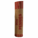 PENNIES COIN WRAPPERS TUBES
