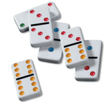 Double Six Color Dot Dominoes