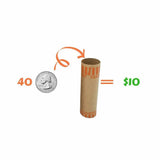 QUARTER COIN WRAPPERS