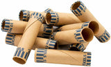 108 Rolls Preformed Coin Wrappers Tubes Nickels (3 Pack)