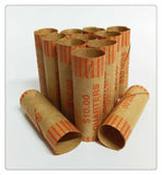 QUARTER COIN WRAPPERS