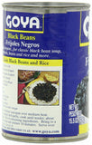 (3 Pack) Goya Black Beans - Frijoles Negros 15.5 Oz