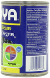 (3 Pack) Goya Black Beans - Frijoles Negros 15.5 Oz