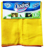 (2 Pack) 6 PCS 100% Pure Cotton Yellow Multi-Purpose Dusters Cleaning Cloths-New