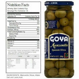 Goya Manzanilla Olive